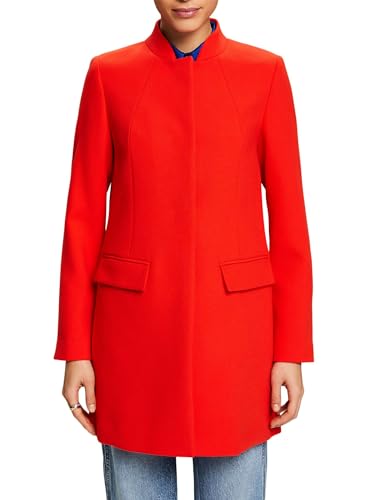 ESPRIT Veste pour Femme 014EE1G359, 630/RED, L, 630/rouge., L