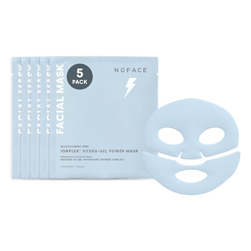 NuFACE IonPlex Hydra-Gel Power Mask - Hydrogel Korean Face Mask t...