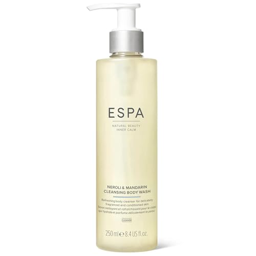 Soin douche de luxe ESPA au néroli formule raffinée pour une peau douce et nourrie
