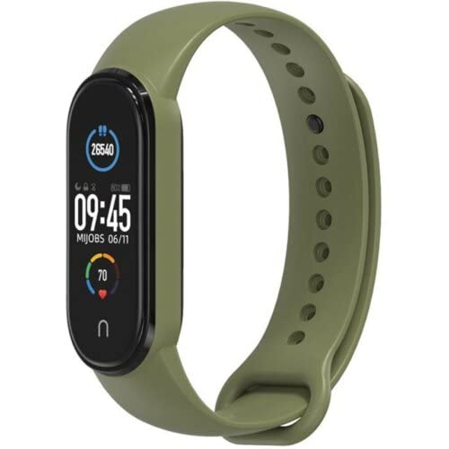 Adlynlife Smart Band M4 – Fitness Band, 1.1-inch Color Display, USB Charging, Activity Tracker, Men’s and Women’s Health Tracking, Compatible All Androids iOS Phone (Army Green) (B09PG9RMMY) Amazon Price History, Amazon Price Tracker