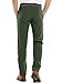 Men's Outdoor Windproof Waterproof Hiking Mountain Ski Pants, Soft Shell Fleece Lined Trousers#NK-801,Army Green,US S 32