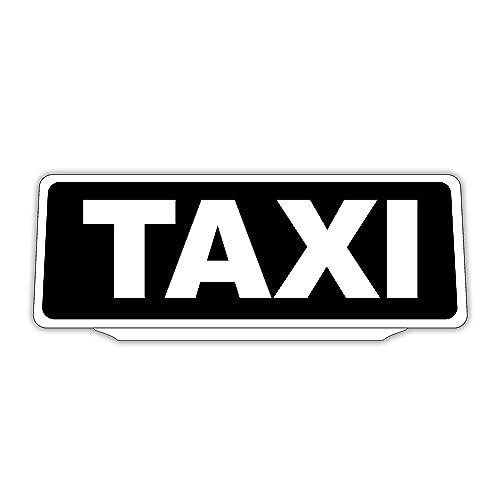 Clip panneau plastique pour visière auto taxi noir réfléchissant de remplacement