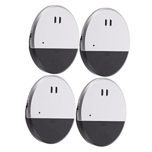Iplusmile 4 Stück Glasbruchmelder