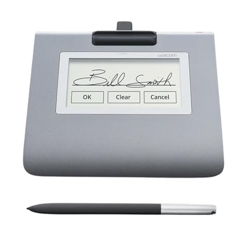 Tableta capturadora de firmas digitales Wacom STU-430 con conexión USB para PC 8