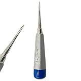 Dental Apical Root Pick Tooth Extraction Elevator with Color-Coded Hollow Handle | German Stainless Steel Autoclave-Safe Dental Instruments (#78 Straight (1pc))