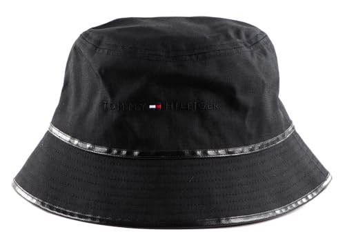 Tommy Hilfiger Bob Homme TH Cordura Chapeau, Noir (Black), Taille Unique