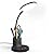Vicsoon Desk Lamp, LED Desk Lamp for Home Office, Touch Table Lamp with 3 Color Modes 360° Adjustable Arm, Dimmable Desk Light with Pen Phone Holder, Black