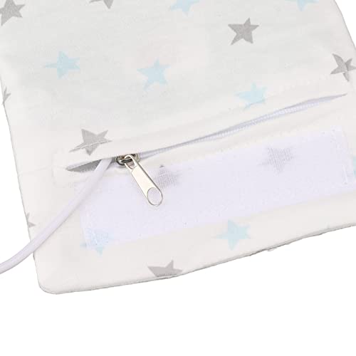 Aquecedor de Mamadeira Tecido de Malha USB Aquecedor de Mamadeira de Fácil Limpeza Design Com Zíper
