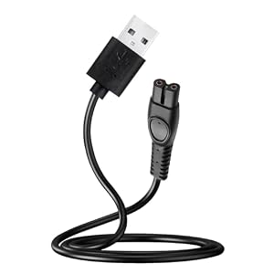 5V Charging Cable Compatible with Philips OneBlade and Multiple Shaver Models, Compatible with QP2724, QP2834, MG9520, and More