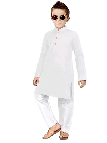 Image of Trustous Ethnic Wear Boys's Cotton Kurta Pyjama Sets