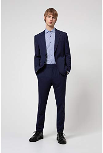 HUGO Erriko 10231493 01 Camicia, Dark Blue403, 39