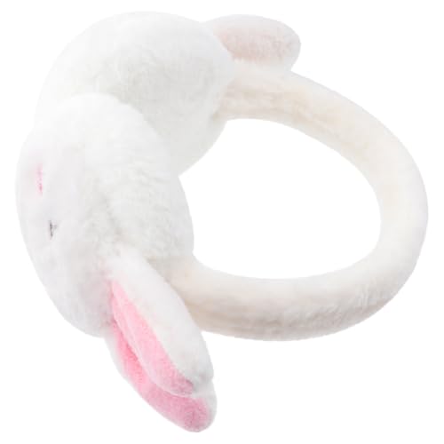 PartyKindom Calentadores de Orejas para Niñas, Orejeras de Invierno Diseño de Conejito y Alas, Accesorio Infantil para Uso en Exteriores y Clima Frío
