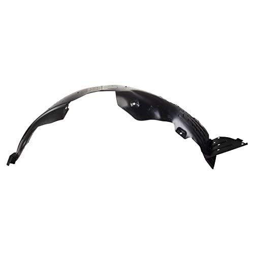 Image of TRQ Front Driver and Passenger Side Inner Fender Liner Set Compatible with 2014-2016 Kia Soul