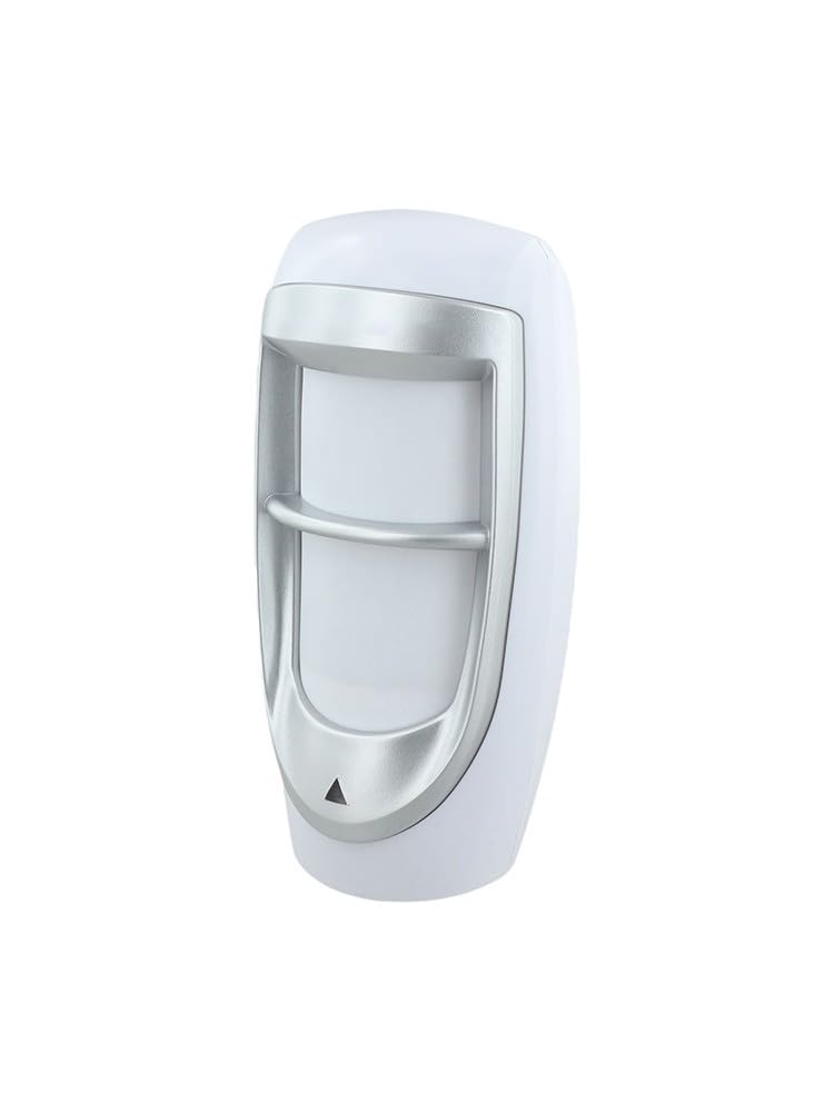 Sensore di movimento PIR cablato per esterni, per doppio rilevatore a infrarossi con angolo di 110 e portata di 12 m, design resistente alle intemperie IP, uscita relè CC 9-16 V, sicurezza