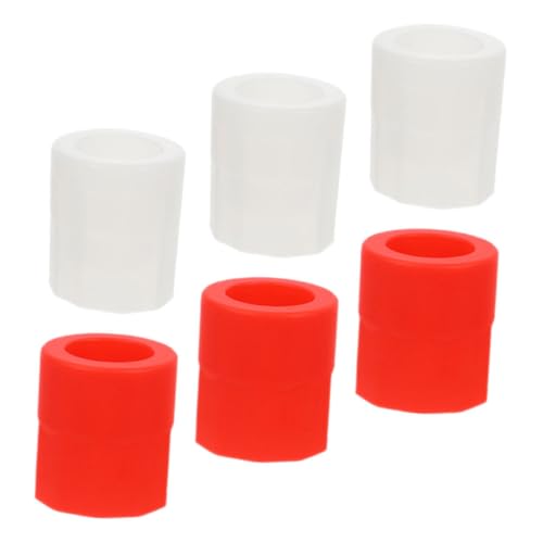 LIFKOME 6 pezzi Stampi Bicchieri Ghiaccio in Silicone Riutilizzabili per Whisky e Cocktail Resistenti e Facili da Sformare per Bar e Feste