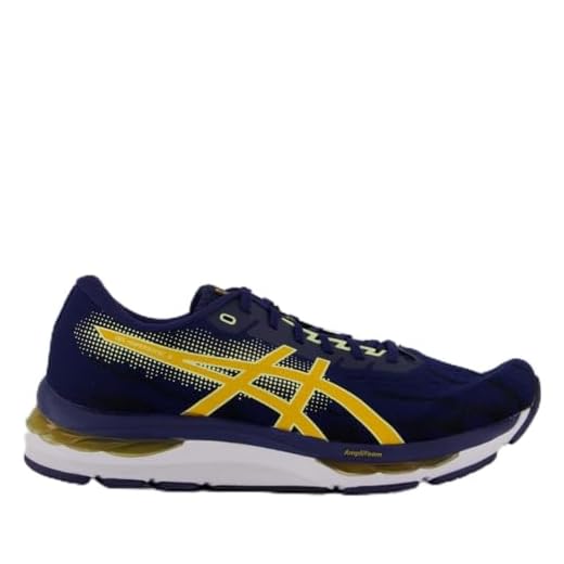 Tênis Asics Gel Hypersonic 5 Marinho e Amarelo