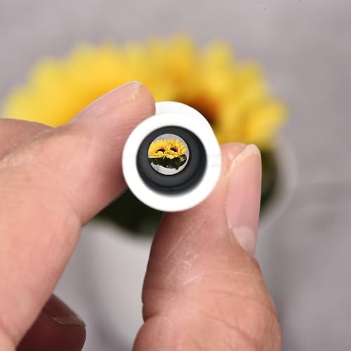 PATIKIL 1/2 Türspion 160-Grad-Türspion Passt für 1-3/8-Zoll bis 2-3/8-Zoll Türspion für Zuhause Büro Hotel, Weiß