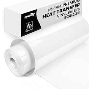 Lzerking Heat Transfer Vinyl White ...