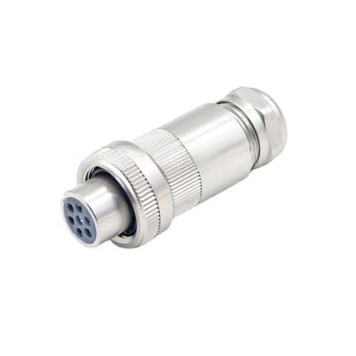 Conector de aviación de 7 pines DIN EN175201-804 para válvula proporcional 2