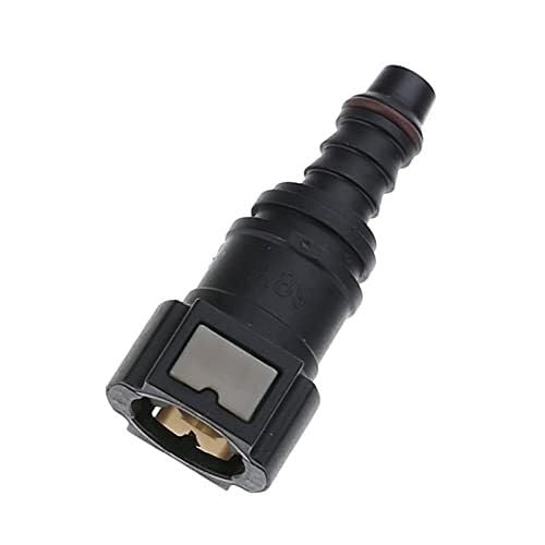 Boquilla de inyector 1 Juego De Acoplador De Manguera De Línea De Combustible Para Automóvil De 8 Mm (9,89 Pulgadas) Con Conector De Conexión De Liberación Rápida Inyector Combustible
