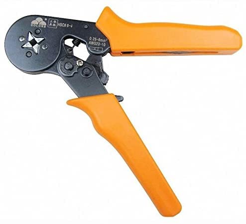 Set Pinze Crimpare Autoregolanti HSC8 6-4 – 0,25–6 Mm², Universale, Con Ratchat