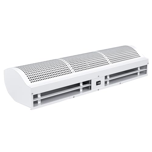 Máquina De Cortina De Aire De Pared Máquina De Cortina De Aire De Puerta Máquina De Cortina De Aire Silenciosa Comercial Máquina De Cortina De Aire Con Botón De 0,9/1,2/1,5 Metros Ventilador Natural(1