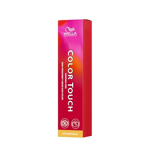 Wella Professionals Color Touch Rich Naturals – Ammoniakfreie, vegane Intensivtönung mit Metal Purifier – für tiefe,natürliche Nuancen bis zu 28 Haarwäschen - 7/97 Mittelblond Cendre-Braun - 60 ml