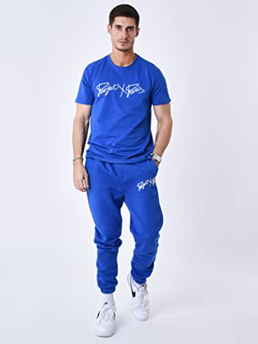 PROJECT X PARIS T-shirt Color: Niebieski 65% bawełna, 35% poliester dla mężczyzn, odpowiedni na co dzień i odzież uliczn