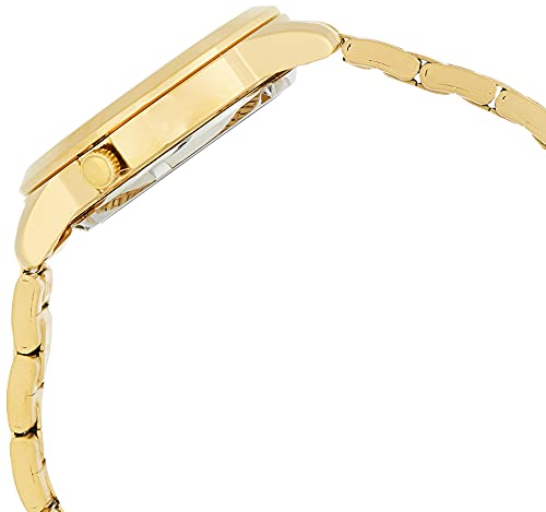 Image of Seiko Men's SNKE56 Seiko 5 Automatic Gold Dial Gold-Tone Stainless Steel Watch