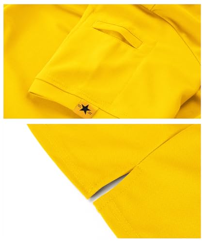 SCODI Mens Polo Shirts Performance Short Sleeve Tactical Shirts Athletic Golf Shirt for Men Daily Casual Collared T-Shirt2