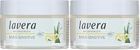 lavera Feuchtigkeitscreme Q10 ∙ Reduziert Falten ∙ Spendet Feuchtigkeit ∙ Anti Aging Tagescreme ∙ Tagespflege vegan Bio Naturkosmetik Natural Kosmetik Gesichtscreme 2er Pack (1x50ml) – Ansicht 1
