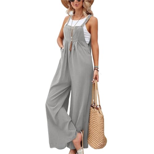 Combinaison ample pour femme fluide et légère salopette été confortable