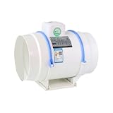 KFVMVTDW Ventilatore di scarico da condotto con flusso diagonale, silenzioso(DPT-315P 12 inch dual speed remote)