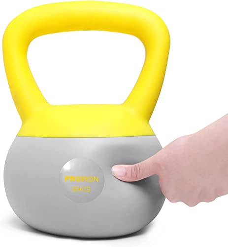 PROIRON Weich Kettlebell, Kugelhantel | 2-10kg | Starter-Sets | Freundlich für Benutzer und Boden, Ideal für Beginner Hause Kettlebell Training Gemacht