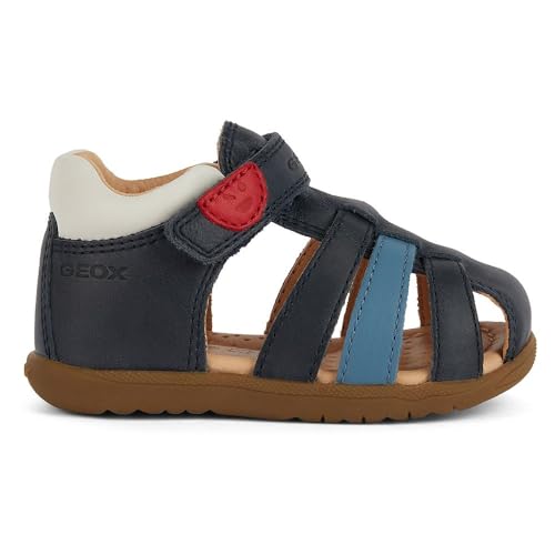 Geox Bébé garçon B Sandal MACCHIA Boy, Bleu Marine, 20 EU