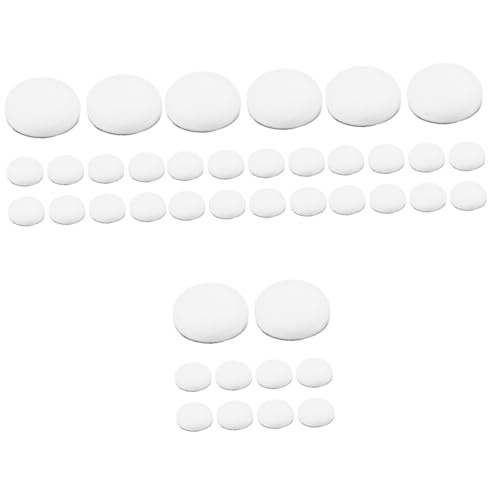 HOMSFOU 4sets Card Making Blending Brushes Distress Ink Sponge Replacement Compact Size Blending Pads for Distress Ink Supplies 10pcs*4