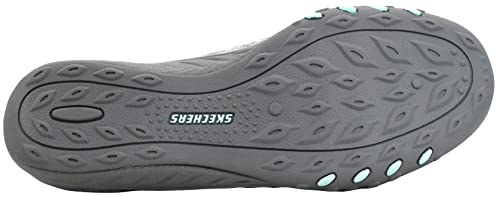 Skechers Women's Breathe-easy - Fortuneknit, Grey Knit, 7.5