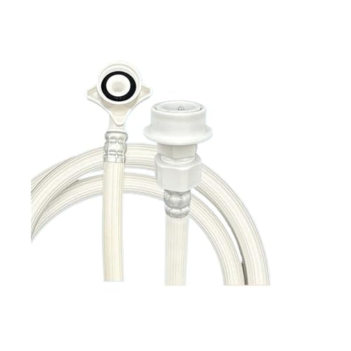 Manguera de entrada de agua for lavadora automática, alargada, universal, adaptador de grifo de PVC de alta presión.(Hose 5m)