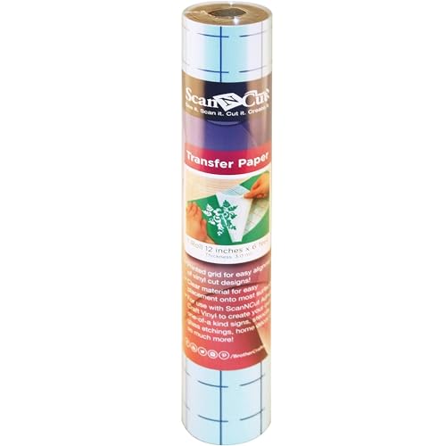 Brother ScanNCut Vinyl Transfer Tape with Grid CAVINYLTPG, 12