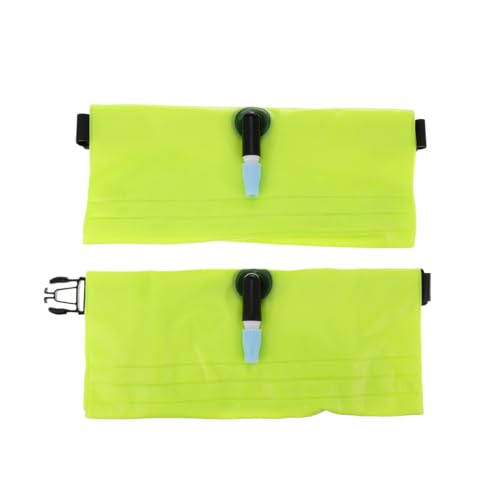 Bolsa de natación inflable SOIMISS con doble cámara y flotadores portátiles de alta visibilidad