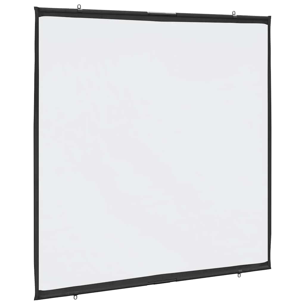 Schermo per proiettore da 72 pollici, 1:1, montaggio a parete, per home cinema, ufficio, presentazioni, aule, bianco opaco