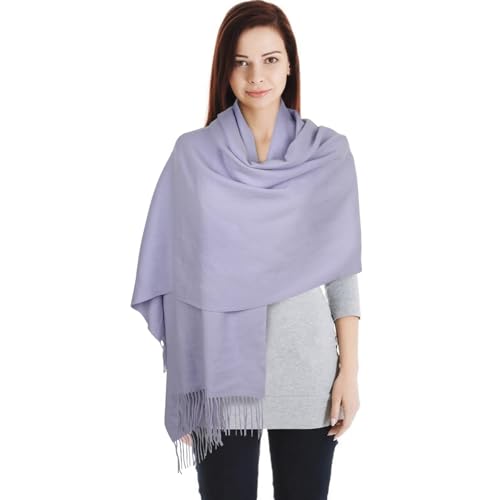 EXTREE Scarfs for Women Pashmina Silky Shawl Wrap for Evening Dressing Blanket Open Front Poncho Cape A Chinese Style Caramel Rice