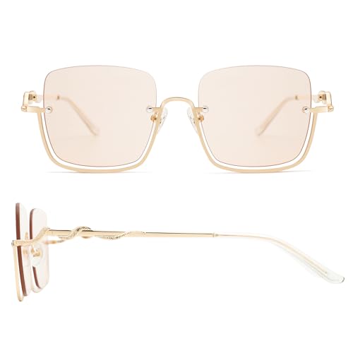 Oversized Snake Sunglasses for Women Men Large Rectangular Y2K 90s Glasses Sunnies AP36873