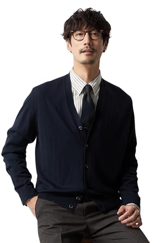 ウォッシャブルニットカーディガン