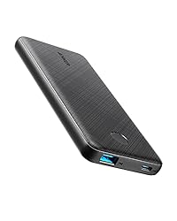 Anker 523 Power Bank (PowerCore Slim 10000 PD) (10000mAh / �����̥�Х���Хåƥ꡼) ��USB Power Delivery�б�/PowerIQ 3.0 (Gen2) ���/PSE���Ѵ��Ŭ��/USB-C�����б��� iPhone 14 / iPhone 13 Pixel ����¾ �Ƽﵡ���б� (�֥�å�)