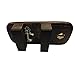 Ez-sofei Japanese Traditional Shoes Clogs Wooden Geta Sandals for Men Black-a