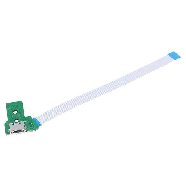 White USB Charging Port Socket Charger Circuit Board Charger Cable for PS4 JDS-050 JDS-055 Controller PlayStation 4 Gamepads