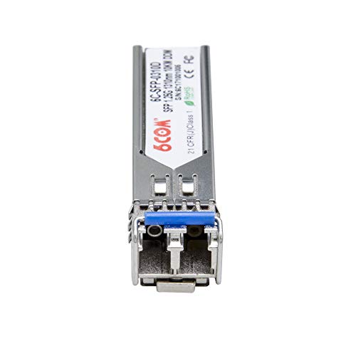 Image of 1.25G SFP Transceiver 1000BASE-LX Module, 1310nm SMF, up to 10 km, Compatible for Cisco GLC-LH-SMD, Ubiquiti, Netgear, D-Link, Supermicro, Mikrotik