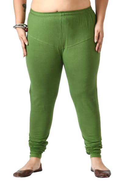 Sukhharta Ruby V-Cut Leggings for Women | High Rise | Soft & Stretchable Cotton Lycra | Everyday Wear-picture-50