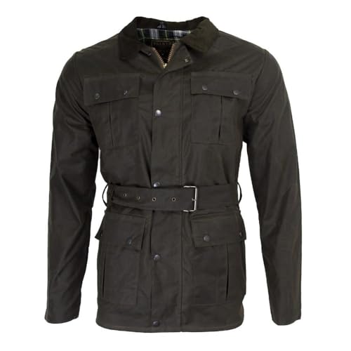 Walker and Hawkes - Men's Wax Grafton Motorcycle Jacket